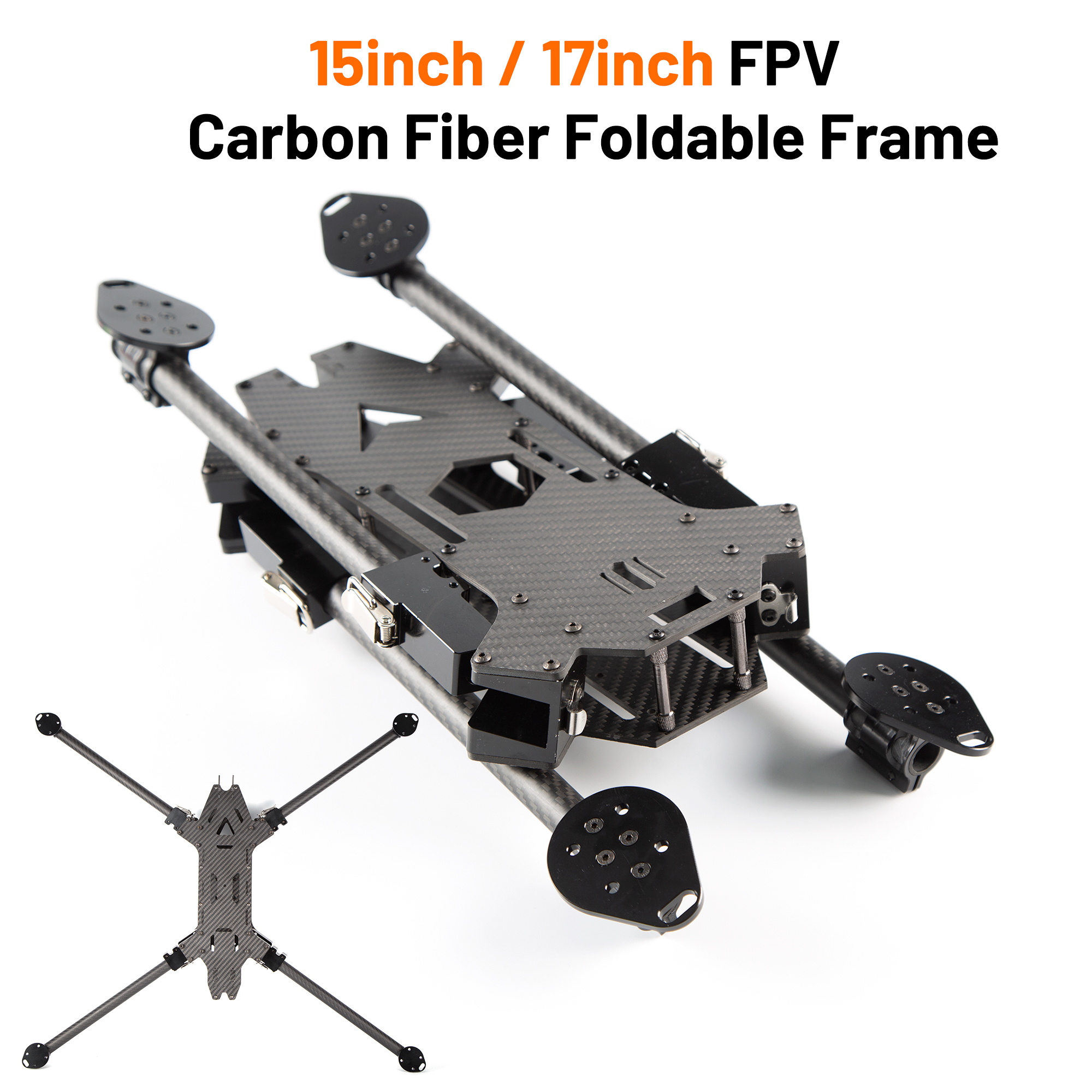 Drone Gimbal Controller - 15inch /17inch FPV Carbon Fiber Foldable