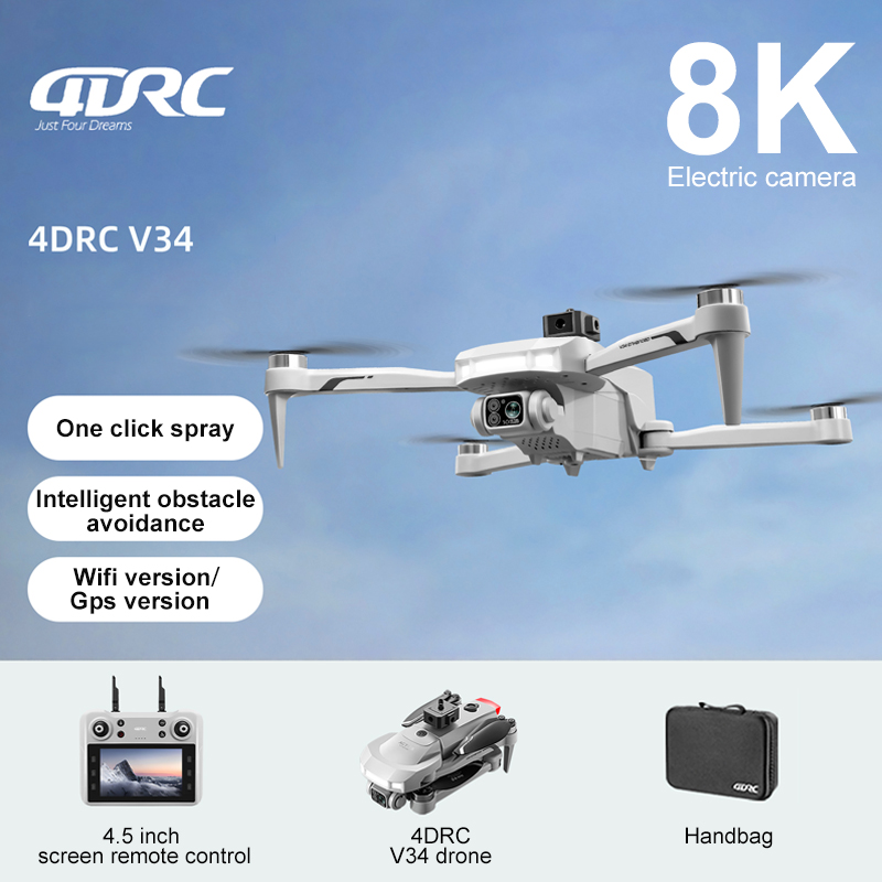 2025 New V34 Drone 8K Camera P - Drone Gimbal Brushless 评论和价格