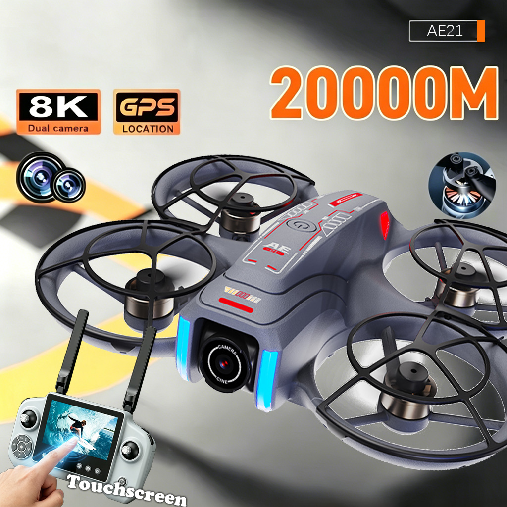 Upgrade AE21 Aerial Drone 8K H - Drone Gimbal 2 Axis 评论和价格