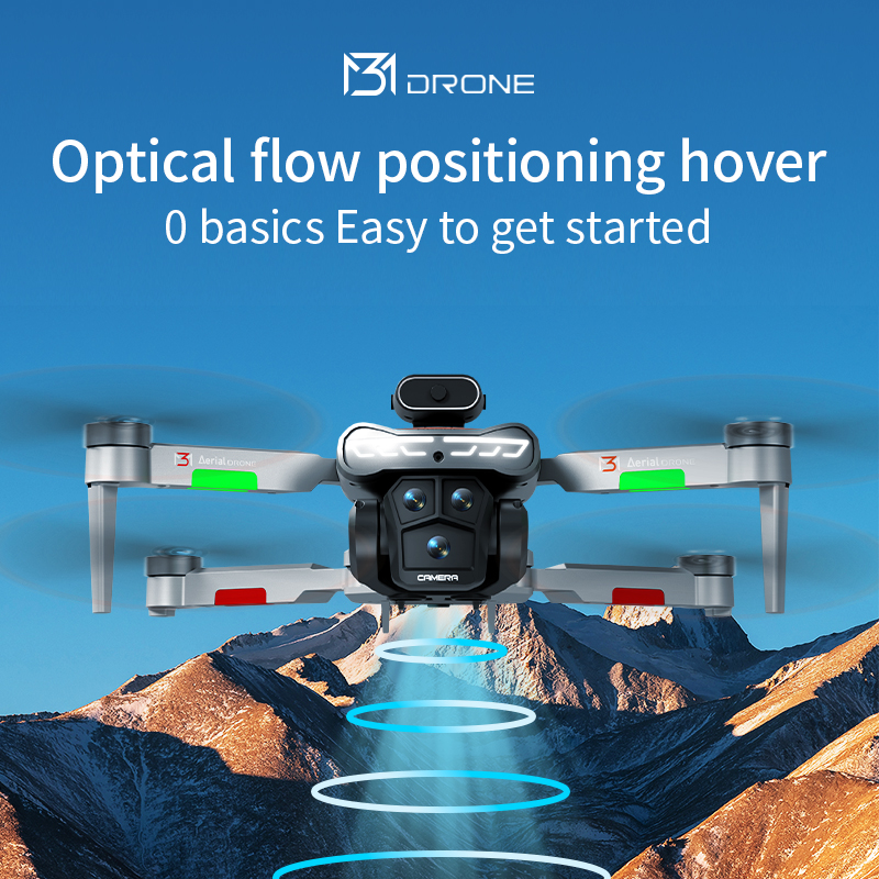 M3 Professional Drone 4K HD Ae - Drone Gimbal 2 Axis 评论和价格