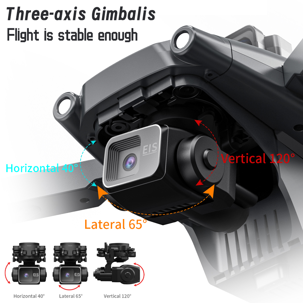 L600 MAX GPS Drone Professiona - Drone Gimbal 3 Axis 评论和价格