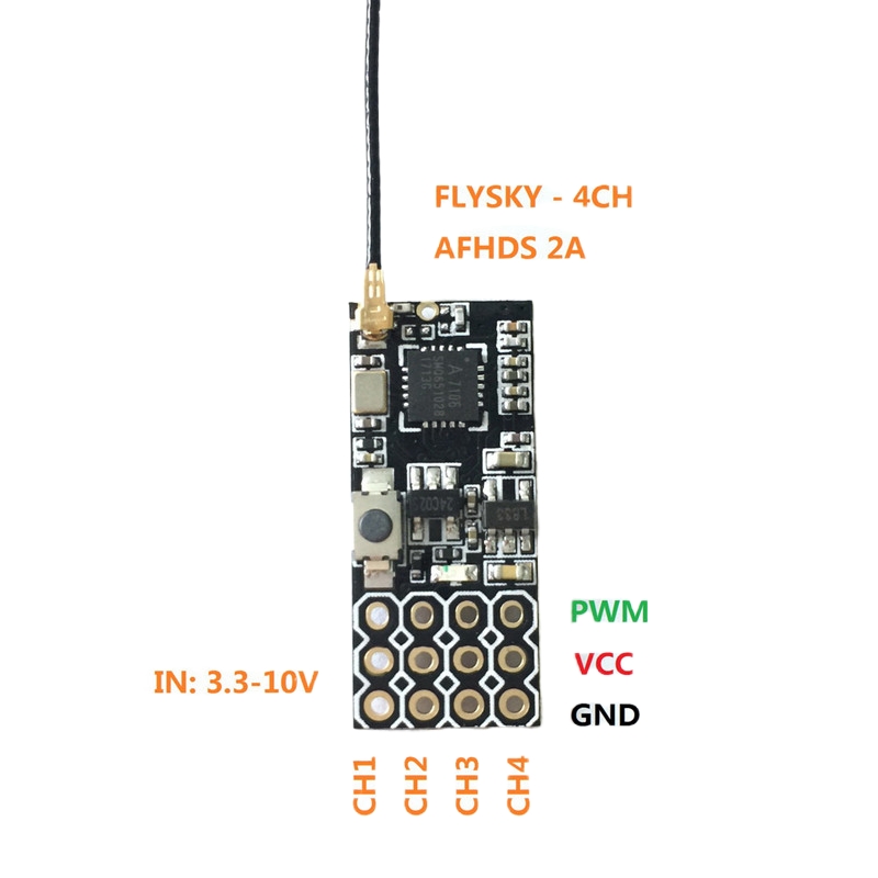 Flysky FS2A Mini Receiver 4CH  - Drone Gimbal Controller 评论和价格
