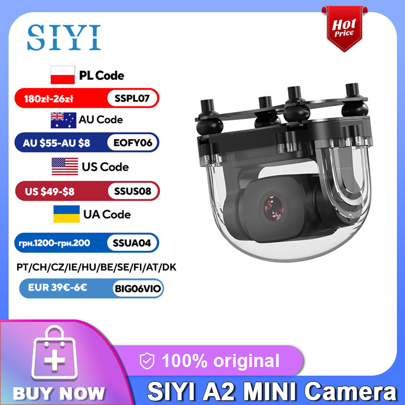 SIYI A2 Mini Gimbal Camera Ult - Drone Gimbal For Gopro 评论和价格