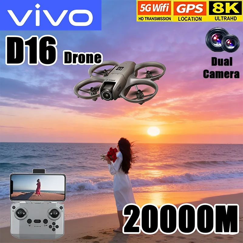 VIVO D16 Mini Drone 8K Camera  - Drone Gimbal Mount 评论和价格