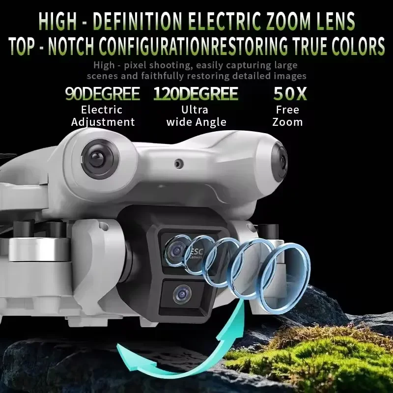 New S101 Drone 8K Dual Camera  - Drone Gimbal Mount 评论和价格