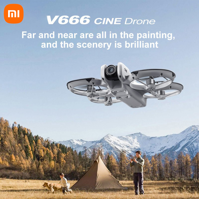 Xiaomi V666 Drone 8K Aerial HD - Drone Gimbal 3 Axis 评论和价格